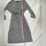 A pea in the pod  Womens Size‎ Small Black & White Wrap Maternity Dress Photo 7