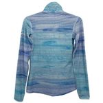 Nike Dri-Fit Blue Striped Long Sleeve Base Layer Running Pullover Top Photo 8