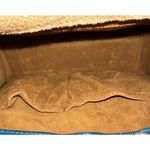 Patricia Nash New Chauny Floral Tooled Leather Satchel Handbag Purse Blue Coral Photo 8