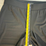 Talbots  Pants Womens 1X Black Pull On Tapered Stretch Slit Casual Dress Slinky‎ Photo 8