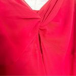 Cacique  Sheer Red Lingerie Night Gown Long Slip Dress  Size 22/24 Photo 3