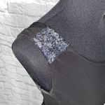 JS Boutique one shoulder rouched dress w/sequin appliqué black sz 6 Photo 4