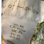 House of Harlow 1960 Gingham Smocked Romper Size‎ XS Green Photo 5