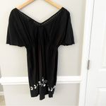 Boston Proper  Debbie Katz Embroidery Beach Swim Cover Up Boho Size Medium Photo 3
