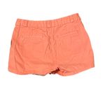 Old Navy Women Salmon Chino Shorts Casual Fit Solid Mid-Rise 100% Cotton Size 1 Photo 7