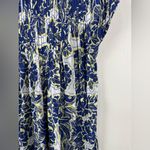 Poupette St. Barth  x Vilebrequin Sasha Mini Dress Blue Floral Women’s Sz L Photo 12