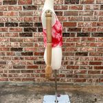 SheIn Tie dyed neon crop top with lace accents / 1X / Excellent condition Photo 6