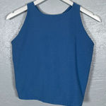 Beyond Yoga Women Plus Size 1X Blue Spacedye Refocus Cropped Tank Athleisure Photo 0