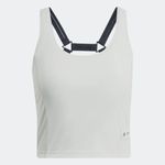 Adidas NWT  PARLEY RUN FOR THE OCEANS CROPPED TANK TOP XL Linen Green XL Photo 3