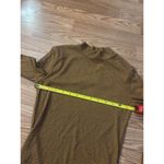 Aeropostale Striped Mock Neck Long Sleeve Top Size Medium Black Photo 3