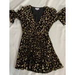 Lost + Wander All Glitters Mini Dress Size small Black Photo 9