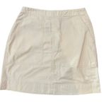 G.H Bass Lightweight Khaki Chino Skirt Size 4 Tan Photo 0