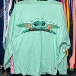 Disney parks Star Wars baby yoda mandalorian spirit jersey S NWT Photo 0