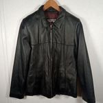 Wilson’s Leather Wilson's leather vintage women's 100% jacket full zip size small Photo 0