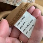 Solitaire Anthropologie  Women’s Faux Suede Open Front Floral Cardigan Photo 3