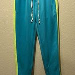 Turquoise & Neon Green Joggers Size undefined Photo 0