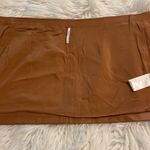 Free People Mini skirt size 8 brand new with tag color tan measure in the photos Photo 9