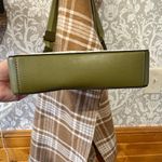 Michael Kors NWOT  Messenger Crossbody Handbag Monogram Canvas Green Leather Photo 10