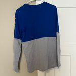 Under Armour  Blue and Gray Long Sleeve Tee - Montana State University Photo 3