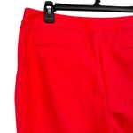 Worthington Flat Front Ankle Pants Salmon Bright Pink Size 8 Photo 3