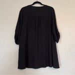 Wrangler COWGIRL HARDWARE Black Embroidered Floral Western Dress  Womens LARGE #111 Photo 6