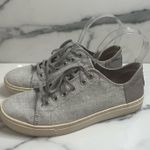 Toms  Women's Gray Chambray Lenox Fashion Sneaker Sz 7.5 Minimalist Wardrobe Photo 3