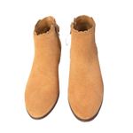 Jack Rogers Charlotte Suede Leather Ankle Boots Size 7 Booties Waterproof Bow Photo 1