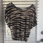 Wet Seal zebra animal print tunic Photo 0