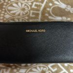 Michael Kors Micheal Kors Black Quarterzip Wallet NWOT Photo 1