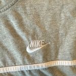Nike grey oversized stripe pullover size large Photo 8