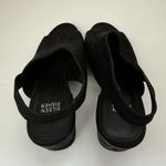 Eileen Fisher  Leigh Nubuck Slingback Sandal In Black Women’s 7 Vero Cuoio Photo 4