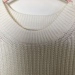 SO  GOOD FOR LIFE Womens Baggy Sweater Size Small Juniors Coconut Cream New Photo 4