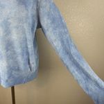 Polo  Ralph Lauren Womens Sweater Size L Large Blue Cloud Tie Dye Linen Knit Photo 2