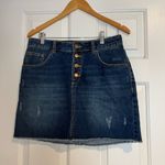 Roxy  High Wasted Denim Skirt Photo 1