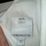 C/MEO COLLECTIVE White bow midi bride dress size small Photo 4