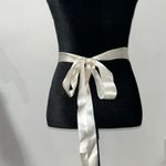 Silver Crystal Bridal Sash Belt Photo 6