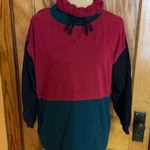 Vtg 80s Paris sport club turtleneck multicolor shirt Size M Photo 7