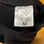 Teddy Fresh  Hip Streetwear Preppy Embroidered Colorblock Crewneck Sweatshirt M Photo 4