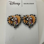 Disney NWT X BaubleBar Nightmare Before Christmas Jack Sally Earrings Nostalgia Photo 0