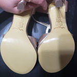 Nina Shoes ποΈ Nina Gold Royal Satin Heels Photo 2
