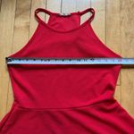 Olivia Rae  Red Skater Mini Dress Photo 6