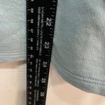 LOFT Outlet Women's Blue Puff Sleeve Hoodie Top Pullover Sweatshirt M Size M Photo 1