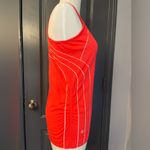 Athleta  Coral Gym Ruched Workout Tennis Athletic Tank Top Photo 1