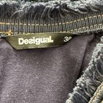 Desigual  Achilles Denim and Tweed blue Patchwork Sheath Dress Size 38 Photo 4