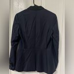 Rag and Bone Windsor Single Button Navy and Black Wool Blend Blazer size 0 Photo 2
