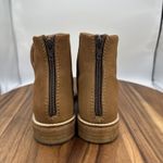 Free People Century Flat Boots Ankle Bootie Brown Leather Boho Women's 37 US 6.5 Photo 1