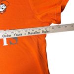 NEW OSU Cowboys Captivating Womens XL Orange V Neck T Shirt Oklahoma State Tee Photo 4