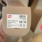 FitFlop  NEW Platform Suede Heeled Mules Taupe Size 10 Photo 7