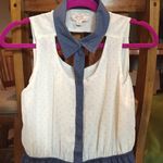 Pink Rose ❤️  Cut Out Denim Dress Photo 1