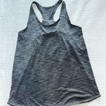 Lululemon essential tank black grey heather sleeveless tank top Photo 0